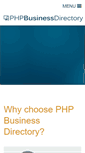 Mobile Screenshot of phpbusinessdirectory.com